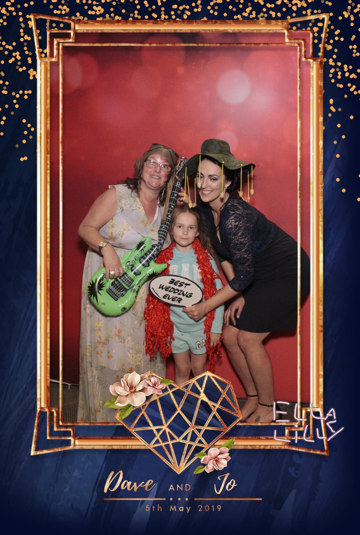 Dave and Jo's Wedding | View more photos from the event at gallery.myphotoboothexperience.co.uk/u/MyPhotoBoothExperienceLtd/Dave-and-Jos-Wedding